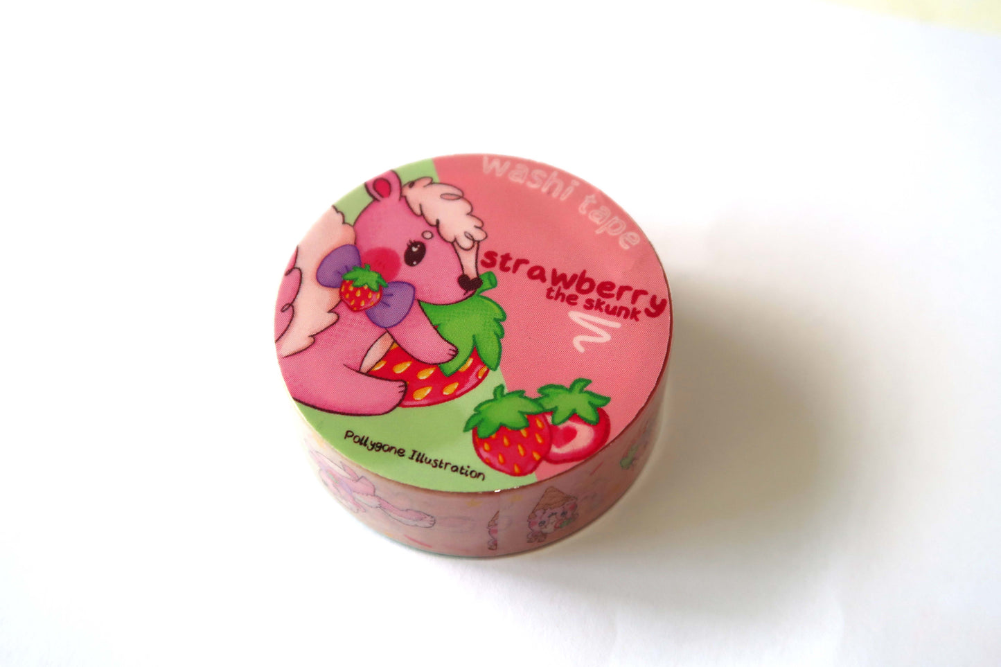 Strawberry Skunk Washi Tape