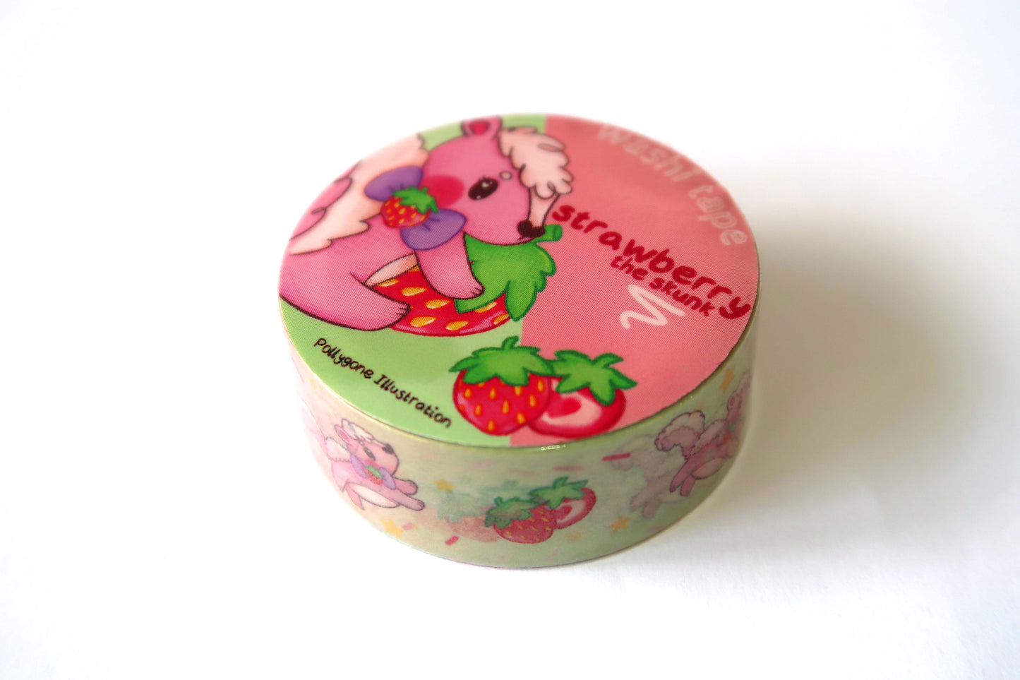 Strawberry Skunk Washi Tape