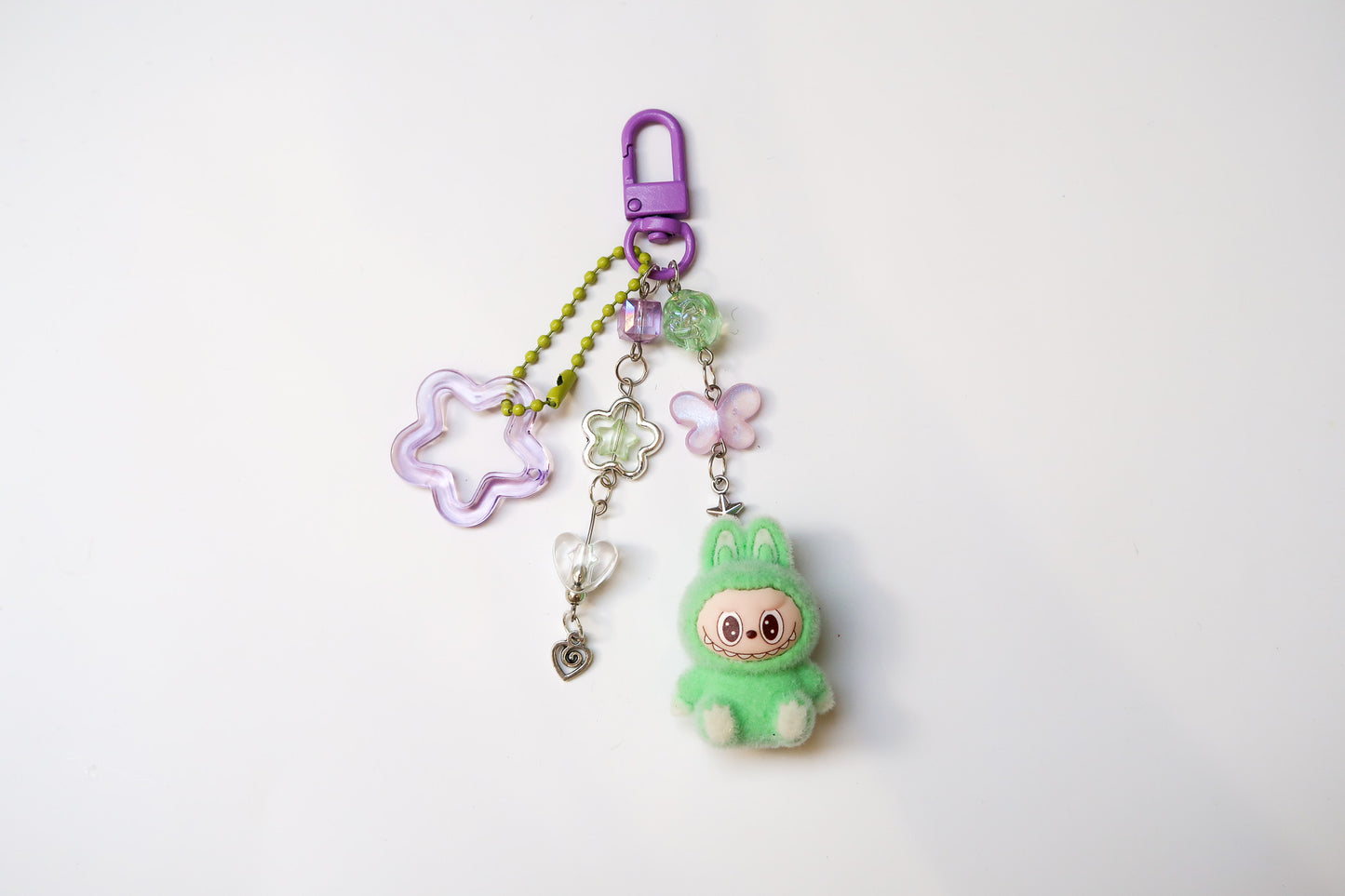 Labubu Bibi Beaded Keyring