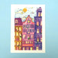 Amsterdam Postcard Print