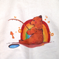 Canvas Rainbow Bear Tote Bag