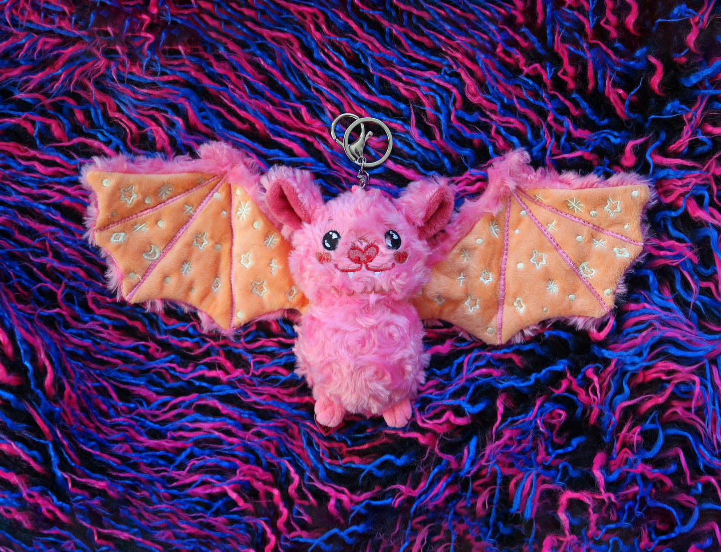 Stella the Bat Plush Keyring