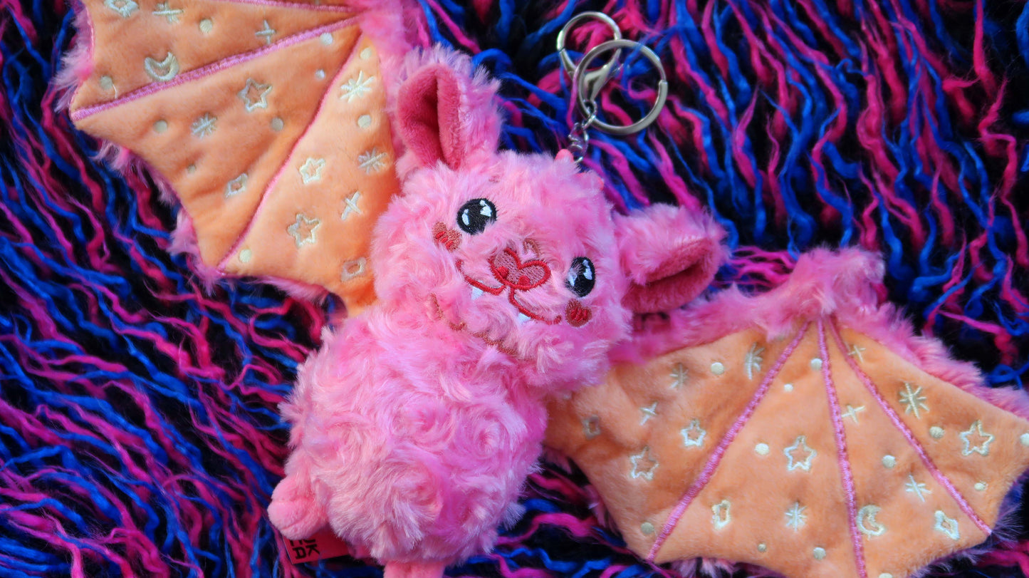 Stella the Bat Plush Keyring