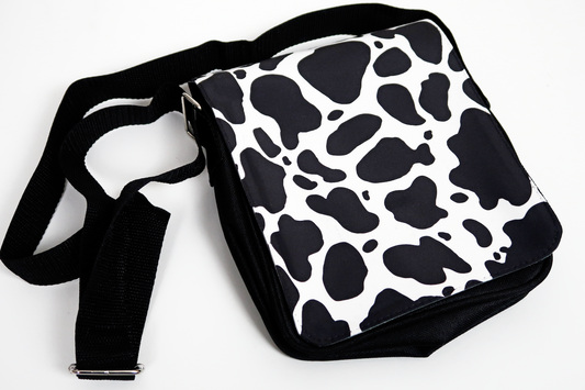 Cow Print Small Shoulder Bag