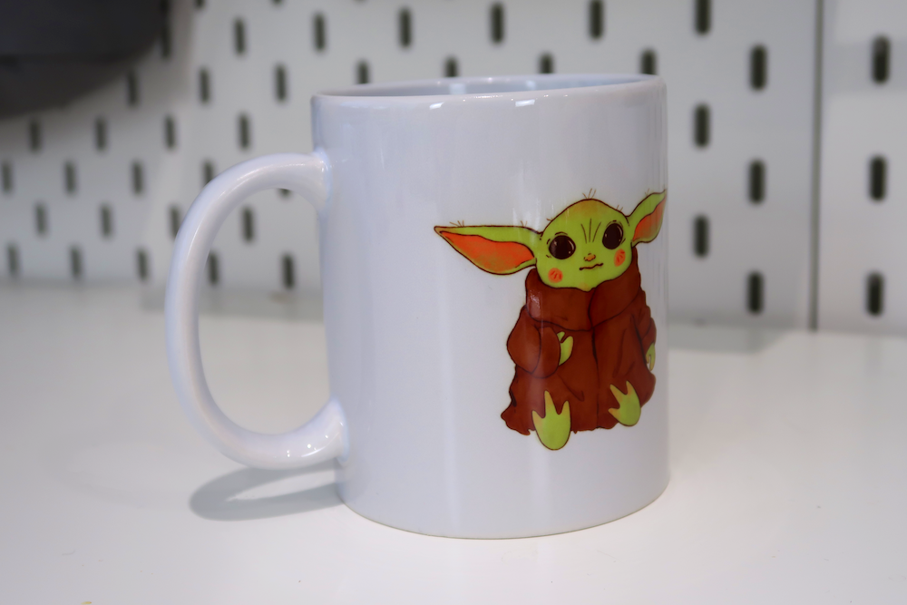 Ceramic Baby Yoda Mug