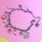 Cottage Core Acrylic Charm Bracelet