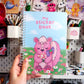 A5 Strawberry Skunk Re-usable Sticker Book