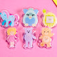 Childhood Nostalgia Mystery Box Acrylic Pins Surprise