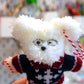 Moru Doll Bear and Bunny Christmas Decorations