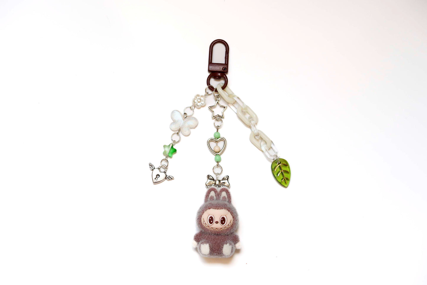 Labubu Twiglet Beaded Keyring
