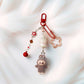 Labubu Cola Beaded Keyring