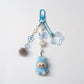 Labubu Bubbles Beaded Keyring