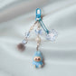 Labubu Bubbles Beaded Keyring