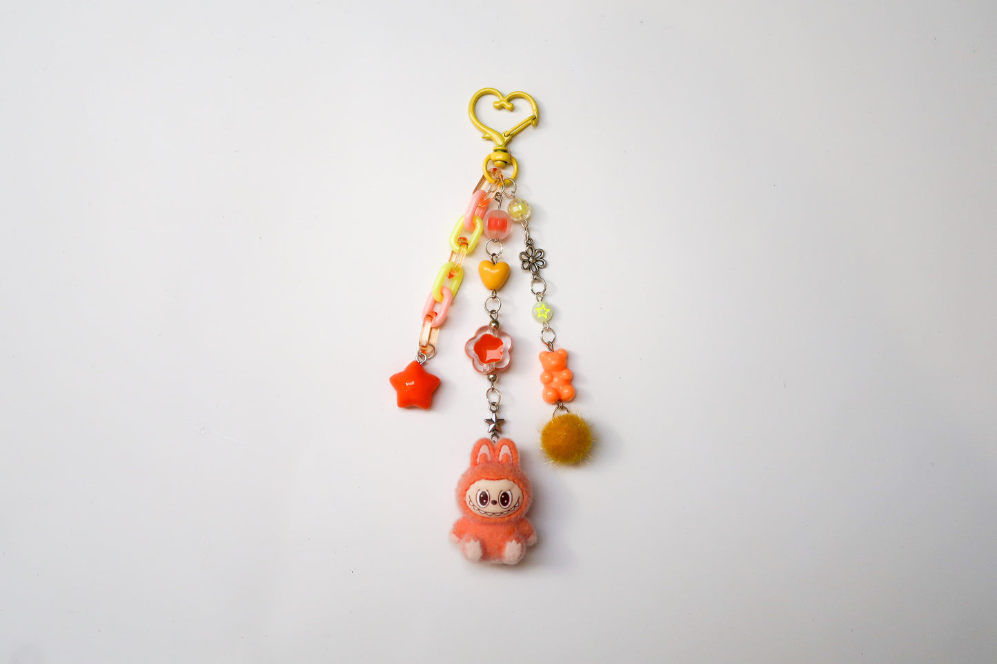 Labubu Tangy Beaded Keyring