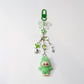 Labubu Forest Beaded Keyring