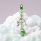 Labubu Forest Beaded Keyring