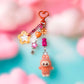 Labubu Sweetie Beaded Keyring