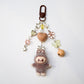 Labubu Boom Beaded Keyring