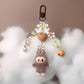 Labubu Boom Beaded Keyring