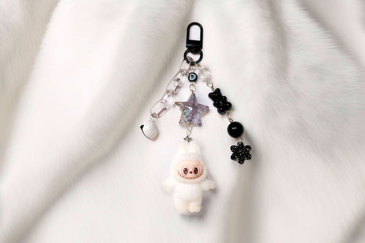 Labubu FiFi Beaded Keyring
