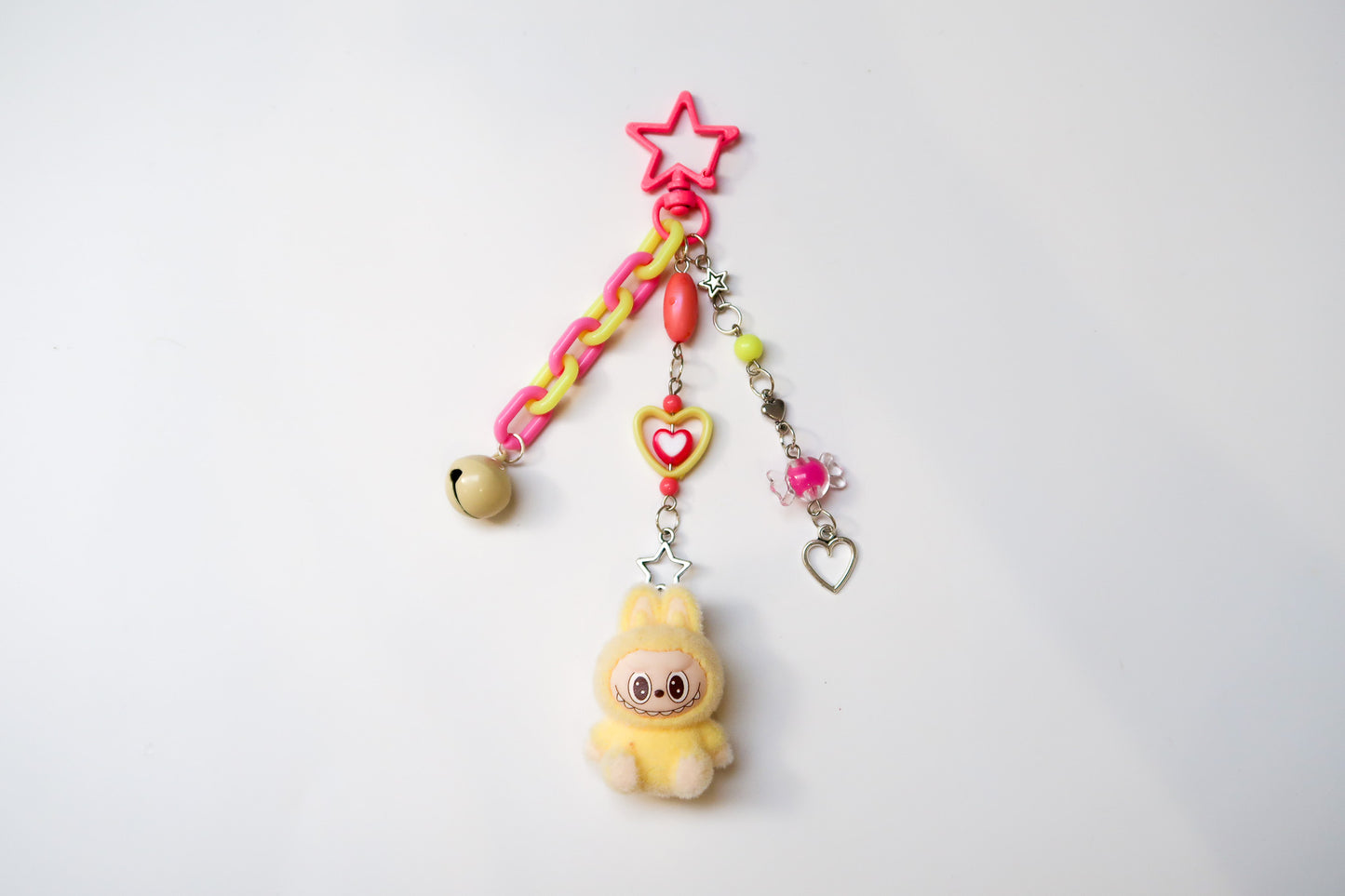 Labubu YoYo Beaded Keyring