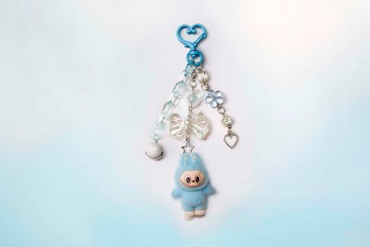 Labubu Baby Beaded Keyring