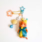 Orange Clown Cat Child - Sylvanian Families Keyring