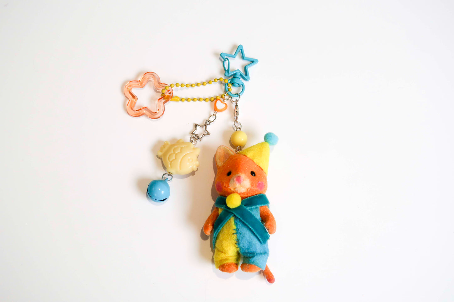 Orange Clown Cat Child - Sylvanian Families Keyring