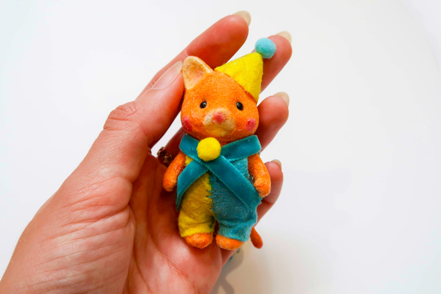 Orange Clown Cat Child - Sylvanian Families Keyring