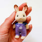 Chocolate Rabbit Child - Sylvanian Families Keyring