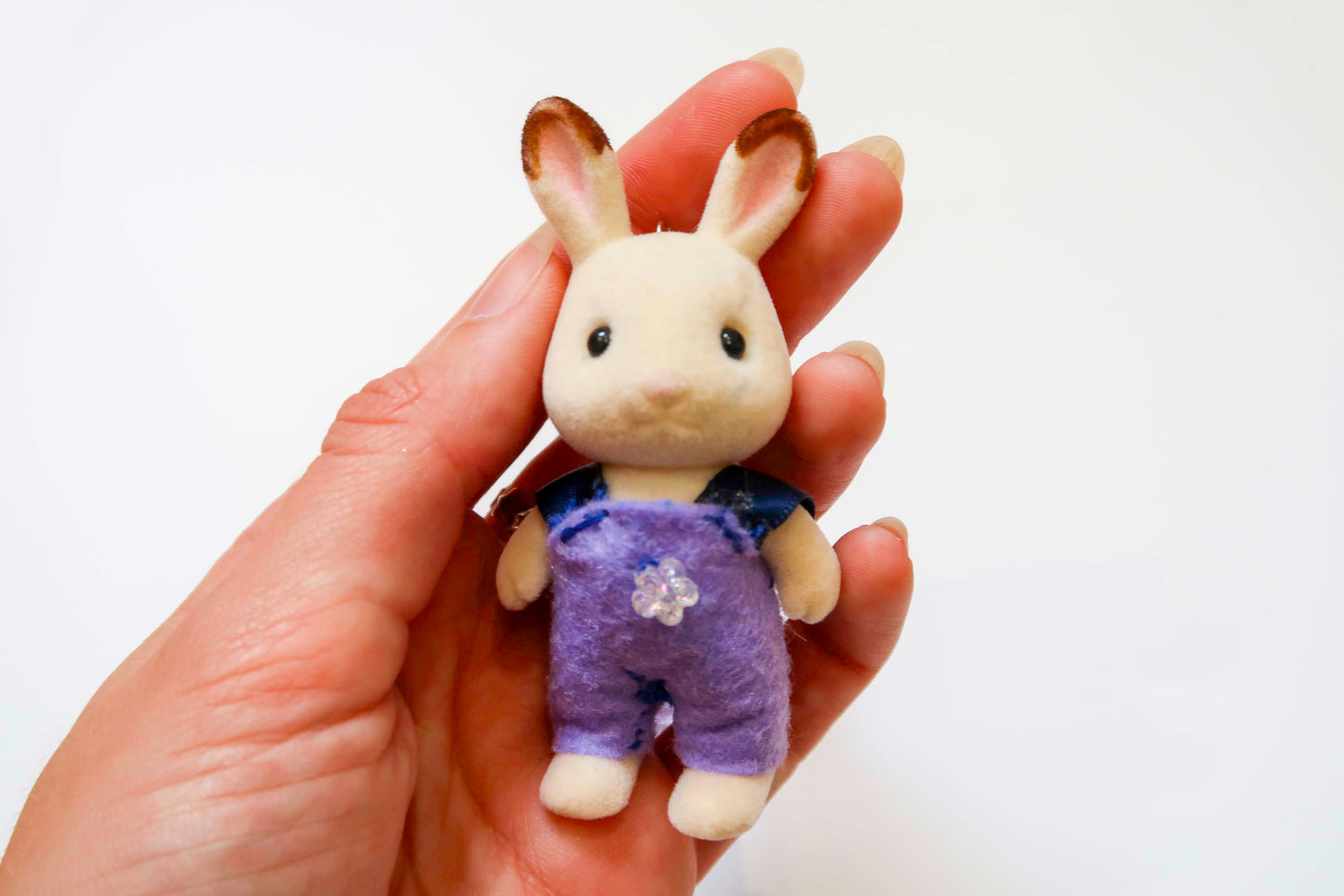 Chocolate Rabbit Child - Sylvanian Families Keyring