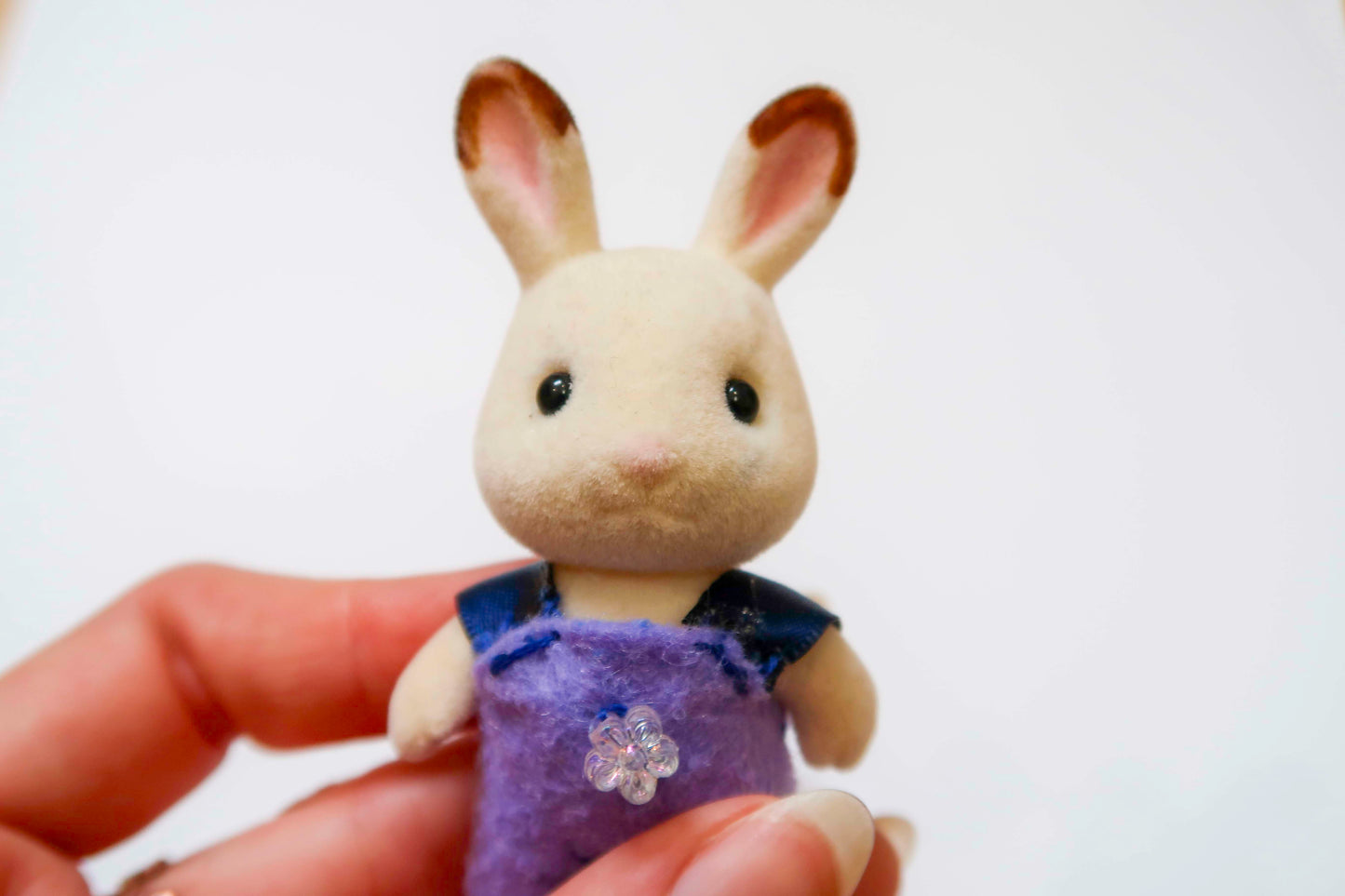 Chocolate Rabbit Child - Sylvanian Families Keyring