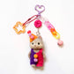 Clown Husky Dog Child - Sylvanian Families Keyring