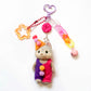 Clown Husky Dog Child - Sylvanian Families Keyring
