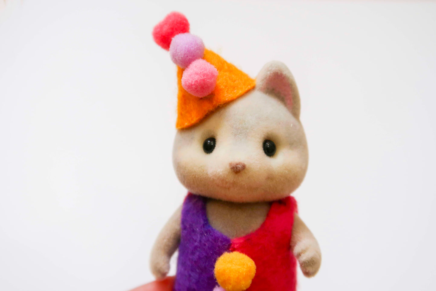 Clown Husky Dog Child - Sylvanian Families Keyring