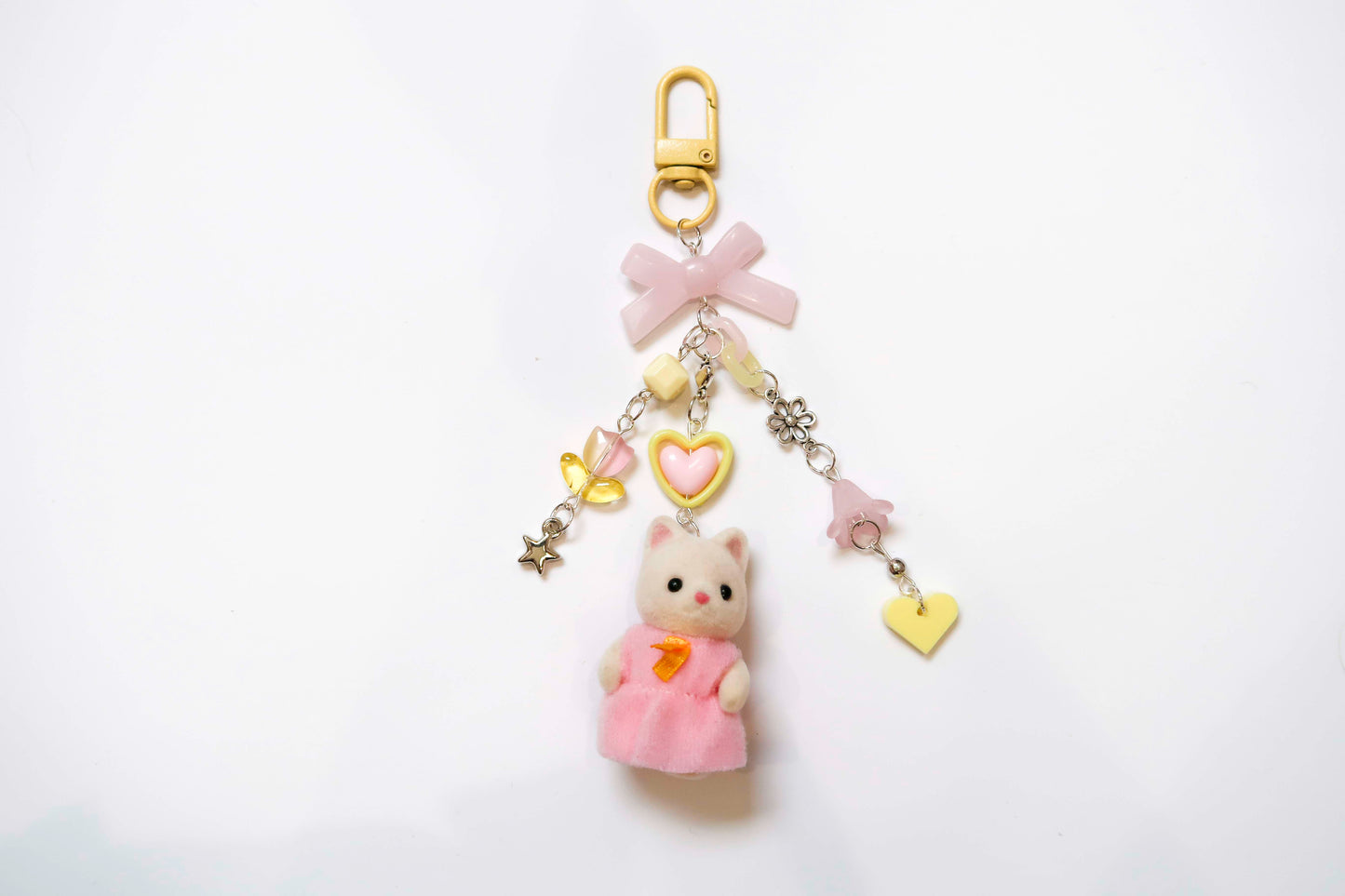 Silk Cat Baby - Sylvanian Families Keyring