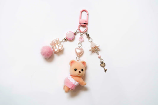 Crawling Bear Baby - Sylvanian Families Keyring