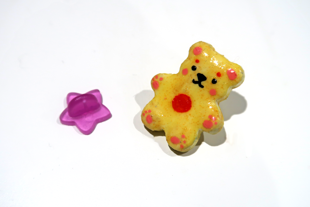 Yellow  Bear Pin