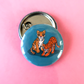 Tiger Button Badge