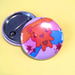 Kawaii Bear Button Badge