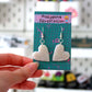 Heart Earrings - CHOOSE YOUR COLOUR (sterling silver plated, hypoallergenic)