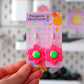 Flower Earrings - CHOOSE YOUR COLOURS (sterling silver plated, hypoallergenic)