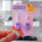 Kawaii Bear Dangly Earrings - CHOOSE FROM 8 COLOURS!