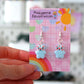 Kawaii Bear Dangly Earrings - CHOOSE FROM 8 COLOURS!