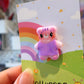 Pink & Purple Bear Pin