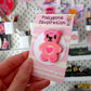 Pink Heart Bear Badge