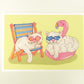 Summer Kitties Postcard Print