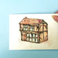 Inky Spon Street Postcard Print