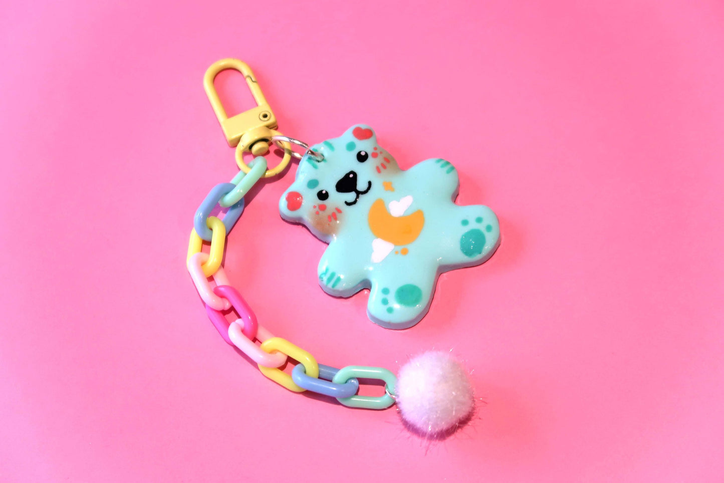 Sleepy Bear Keyring