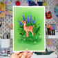 Deer A5 Print